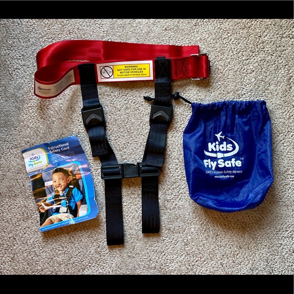 ✈️ Cares Kids Fly Safe Airplane Safety Harness - Picture 2 of 3